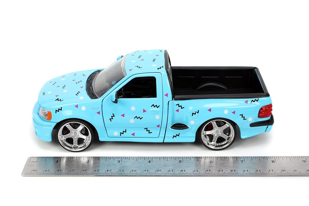 JADA TOYS Я ЛЮБЛЮ 1990-е 1999 FORD SVT LIGHTNING Литая модель автомобиля 124 F-150