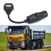Диагностический кабель-адаптер OBD2 30Pin‑16Pin, длина 250 мм/9,8 дюйма, замена для грузовиков IVECO