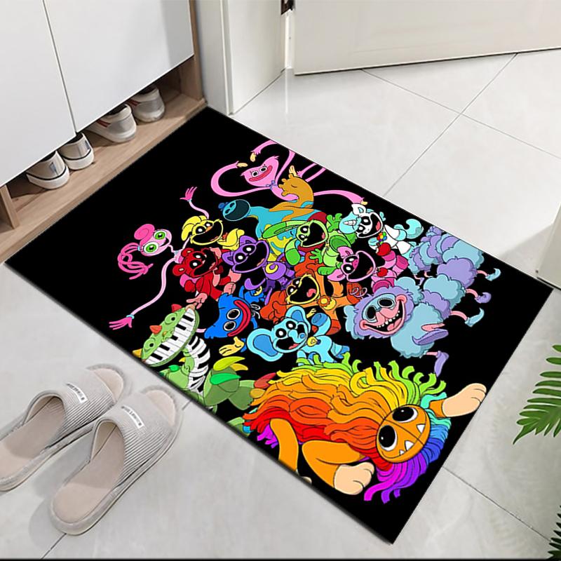 Huggy Wuggy Printed Carpetrugfor Office Chair Living Room Bedroom Kitchen Room Decor Gifts