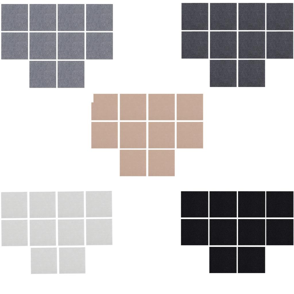 Полиэстер Прочные Наклейки На Пол 10 Шт Набор Напольного Покрытия Самоклеящиеся Ковровые Плитки