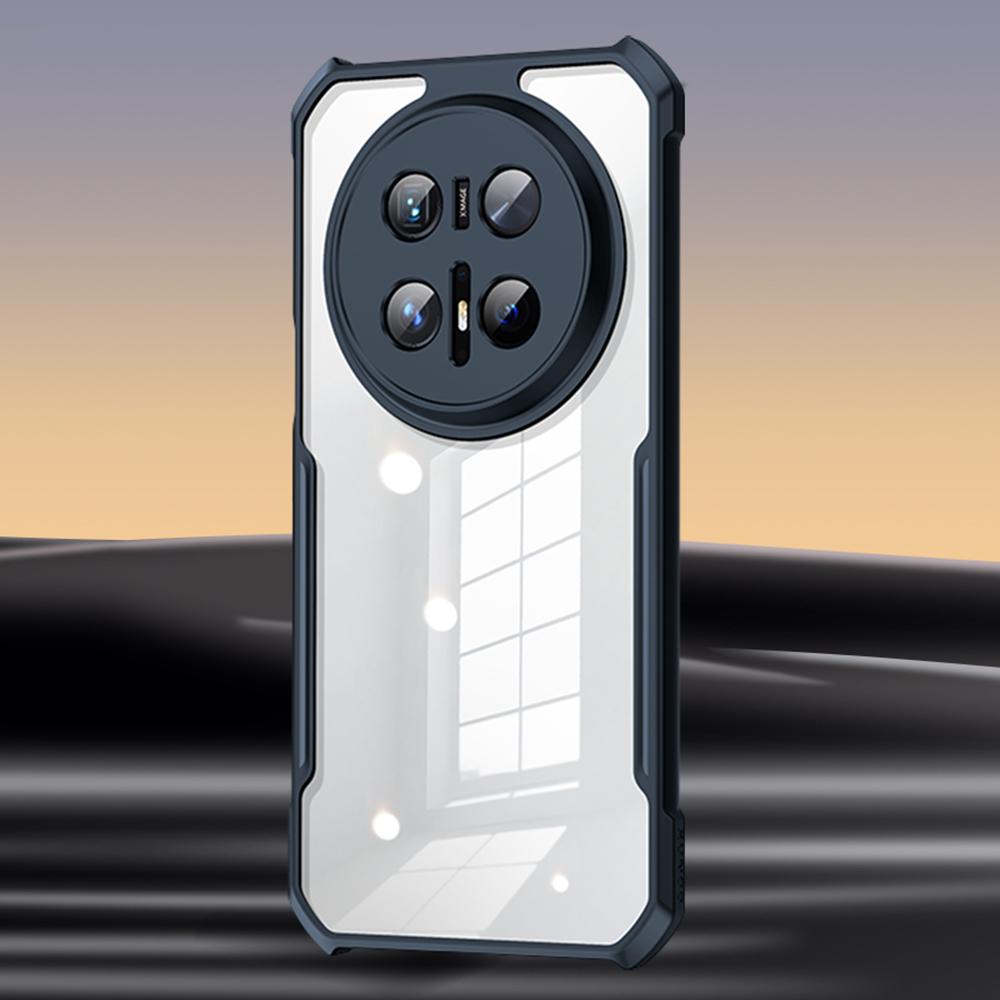 XUNDD Чехол для Huawei Mate 70 Противоударный ТПУ+Акрил Прозрачная задняя крышка для телефона