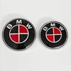 Черно-красный значок из углеродного волокна для BMW E90 E60 E39 G20 F10 F20 F30 E46 E92 E87 M1 M2 M3 M4 M5 M6 M8 E63 F02 F03 G16