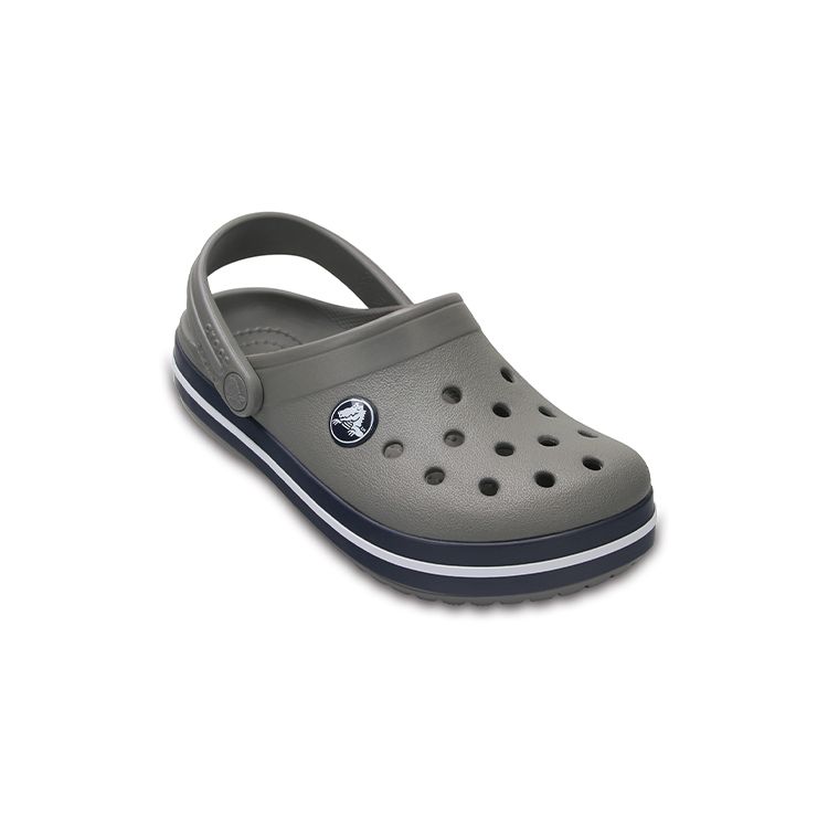 Crocs Простые и удобные клоги детские сандалии темно-серые 204537-05H