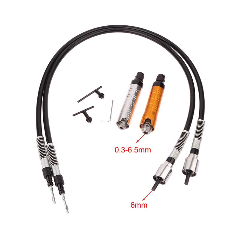 Гибкий вал Насадка для роторного инструмента Гравер Вал 0,24 дюйма 6 мм Наконечник Питание Мини-шлифовальная машина Для резьбы Полировки Сверления Инструмент