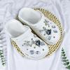New Hole Shoes DIY Accessories Rhinestone Bear Set Shoe Flower Removable Garden Shoes Accessories Shoe Buckle