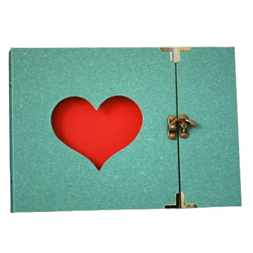 Самоклеящийся внутренний фотоальбом DIY Love Heart Детский альбом для развития Путешествия