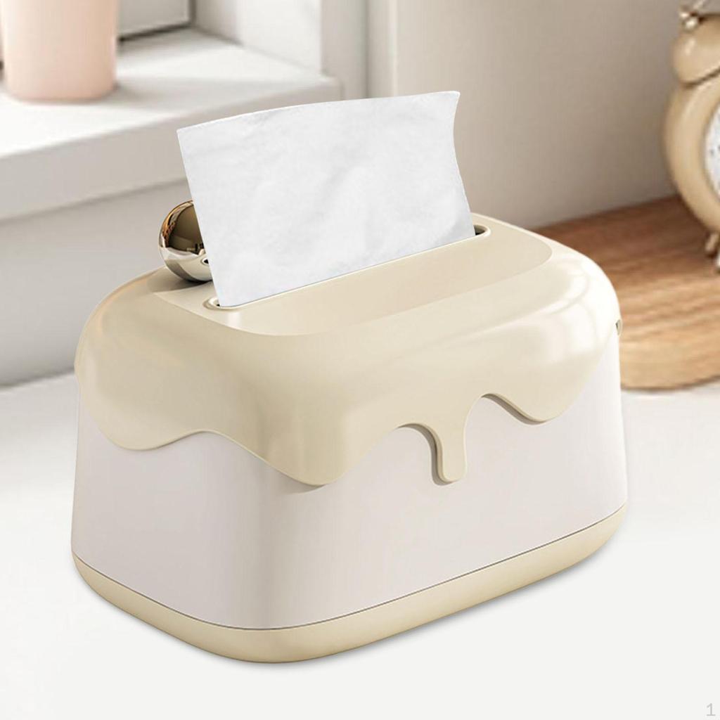 Tissue Box Cover Organizer Container Home Decoration Holder Dispenser for Countertop