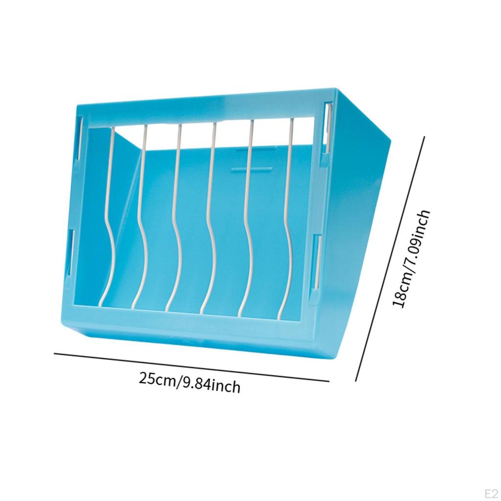 Bunny Hay Feeder Hat Feeding Crib Easy to Install Small Animal Feed Dispensers Rack