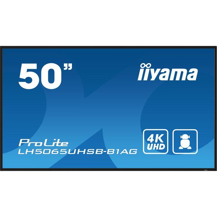 Écran LCD - Iiyama - ProLite LH5065UHSB-B1AG - 50 Pouces - 4K UHD - Rétro-éclairé Par LED