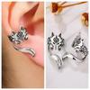 Ear Hook Animal Earrings Korean Style Ear Cuff Cute Cat Ear Clip  Decoration