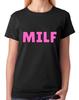 Футболка MILF Смешной Взрослый Юмор Прикол Мама, Которую Я Хотел бы Т#хнуть Женская Футболка