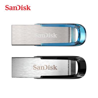 SanDisk Флеш-накопитель USB 3.0 64 ГБ Ultra Flair USB 3.0 Флеш-накопитель 32 ГБ 128 ГБ 256 ГБ 512 ГБ Чтение до 150 МБ/с USB-флешка Оригинальная карта памяти U-диск CZ73