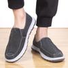 Old Beijing Cloth Shoes Men's Soft Soled Shoes Breathable Slip On Middle-aged and Elderly Non-slip Father Shoes