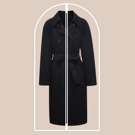 5 шт., пылезащитный чехол для одежды, прозрачный с подвесным крючком, застежка-молния, влагостойкий, пылезащитный, большая вместительная шапка, шарф, защитная сумка для пальто