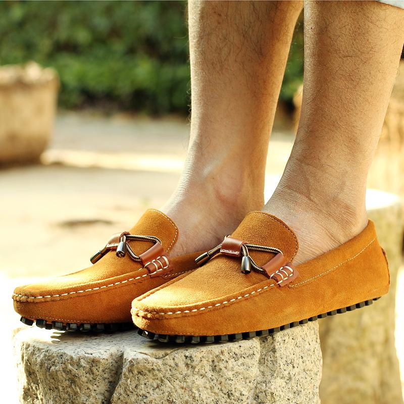 Fashion Fashion Men Shoes Casual Summer Shoes Classic Mens Loafers Elegantes Slip On Mens Flats Male Driving Shoes Bean Boots