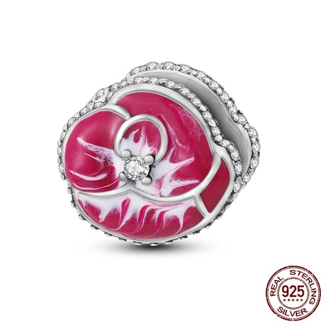 The New Pendant Beaded Charms Fit Bracelet 925 Sterling Silver Women DIY Fine Jewelry