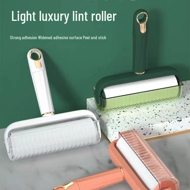 JINGRUIXIANG Lint Roller with Dual-Use Handle