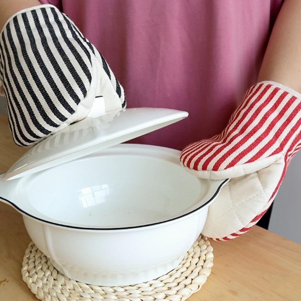 Soft Mini Oven Mitts High Temperature Resistant Oven Hand Clip New Microwave Mitts