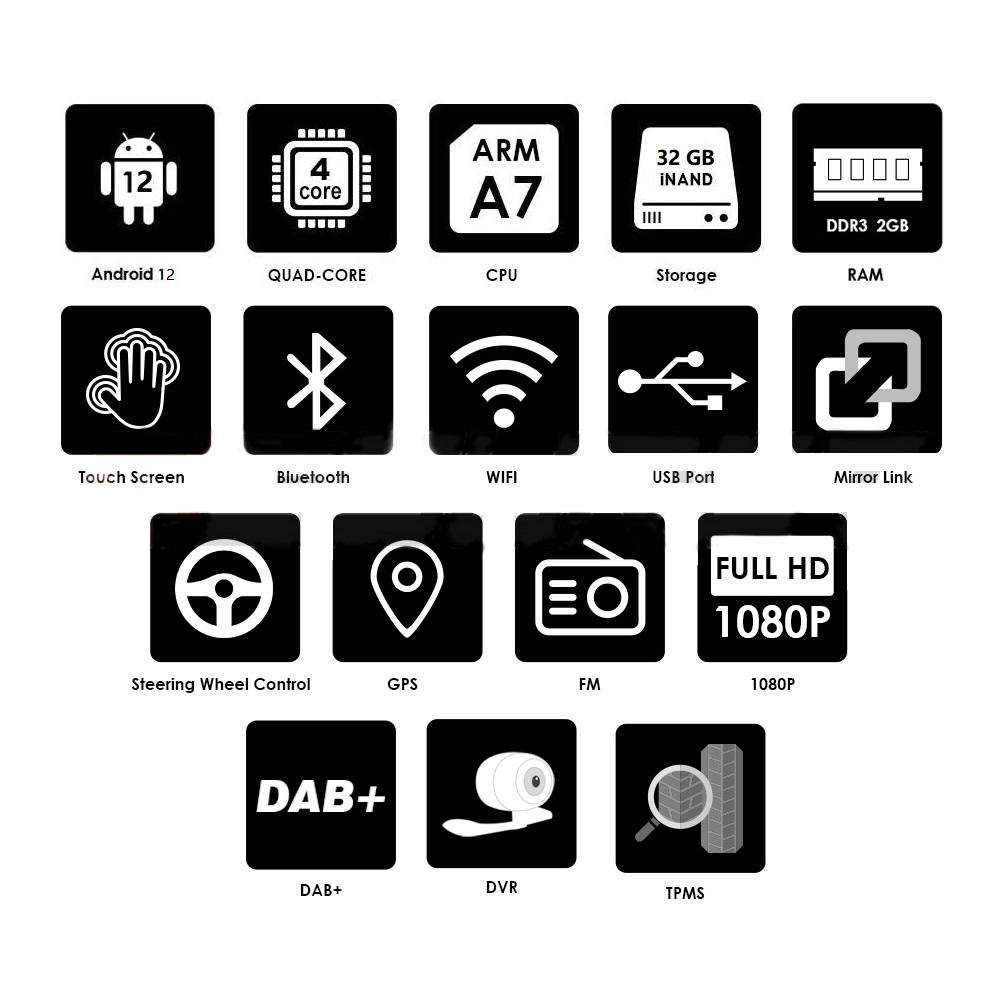 Мультимедийный видеоплеер с Android 2Din для Opel Astra HJ, Vectra, Vauxhall, Antara, Zafira, Corsa CD, Vivaro, Meriva, Veda GPS AutoRadio Carplay RDS