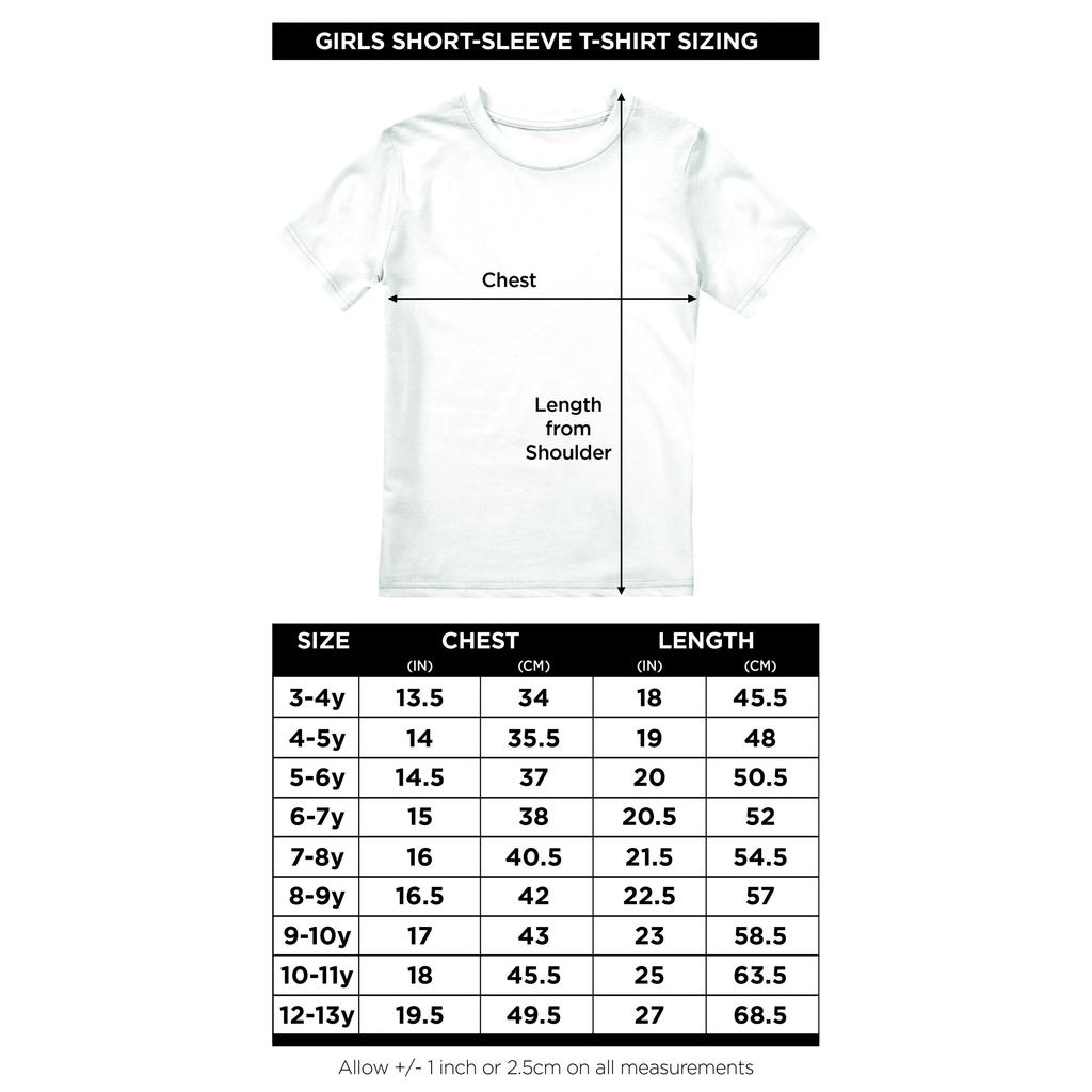 Minnie Mouse Girls My Dad is No 1 Watercolour T-Shirt