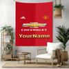 Manchester Custom Your Name Wall Decor Tapestry Art For Pet Memorial Birthdaywedding Party Backdrop Family Gift