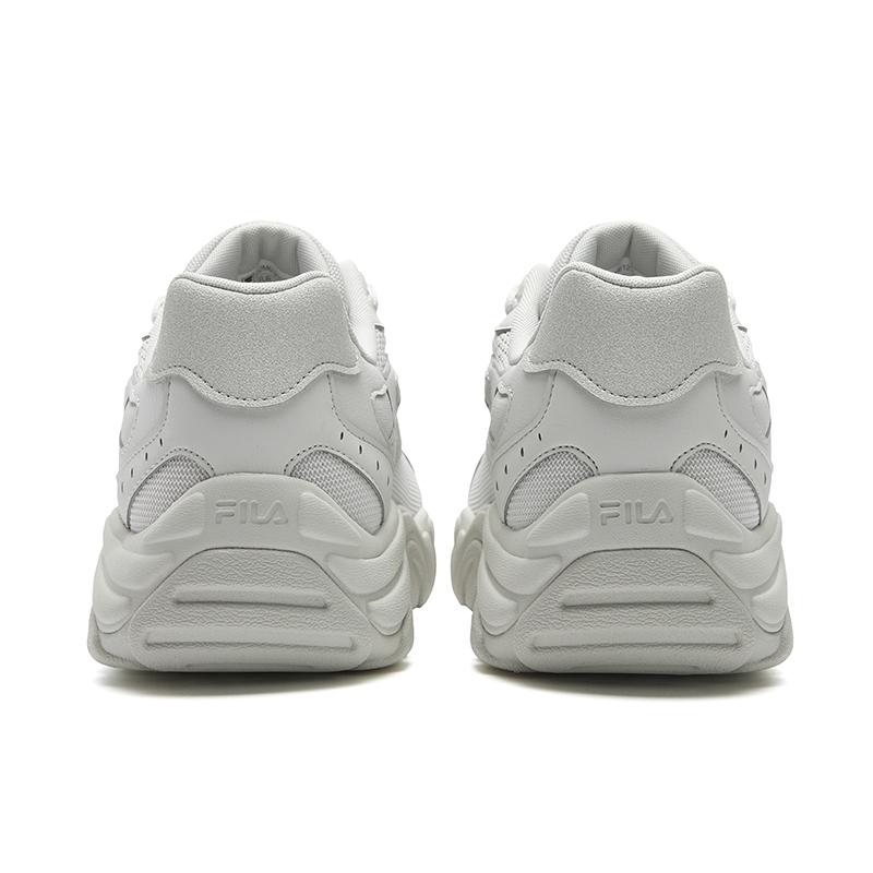 Fila Мужские кроссовки Koral Coral, удобные, прочные, дышащие, в стиле «папиных кроссовок», белые и серые, F12M612107FWO
