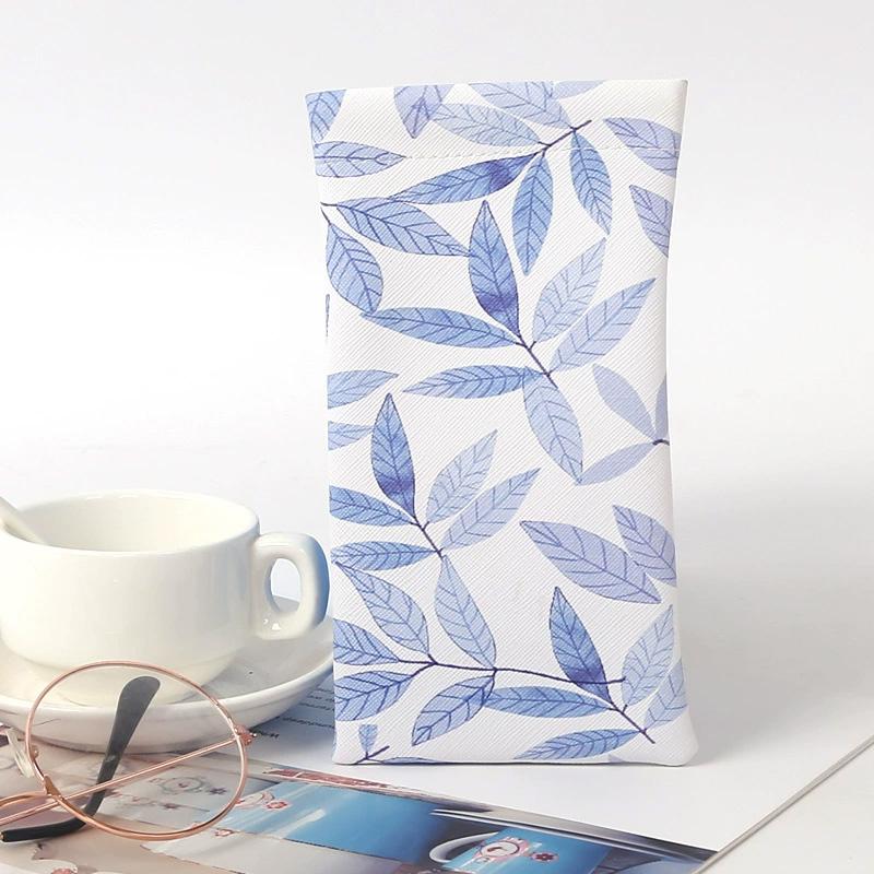1PC Floral Print Anti Pressure Storage Bag Eyewear Protector Oil Painting Portable Glasses Case Box Storage Bag Sunglasses Box