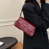 Сумка Женская 2025 Зима Новая Премиальная Текстура Нишевая Простая Универсальная Мягкая Кожа Кроссбоди На Одно Плечо Французская Сумка Под Мышку