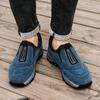 Large Size Men's Outdoor Shoes Sneakers Suede Leather Shoes Men Hiking Trekking Shoes