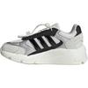 Crazychaos 2000 Mesh Suede Comfortable Versatile Durable Low Top Running Shoes Kids Sneakers White Black IH0914