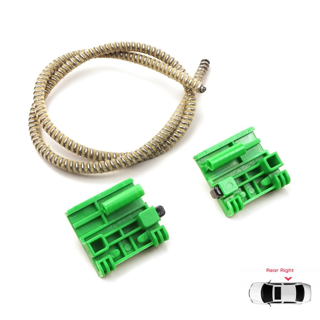 BWR472 Power Window Regulator Repair Kit Rear Right Door for Renault Laguna MK2 Espace MK4 5 Scenic MK1 Vel Satis 8200000558