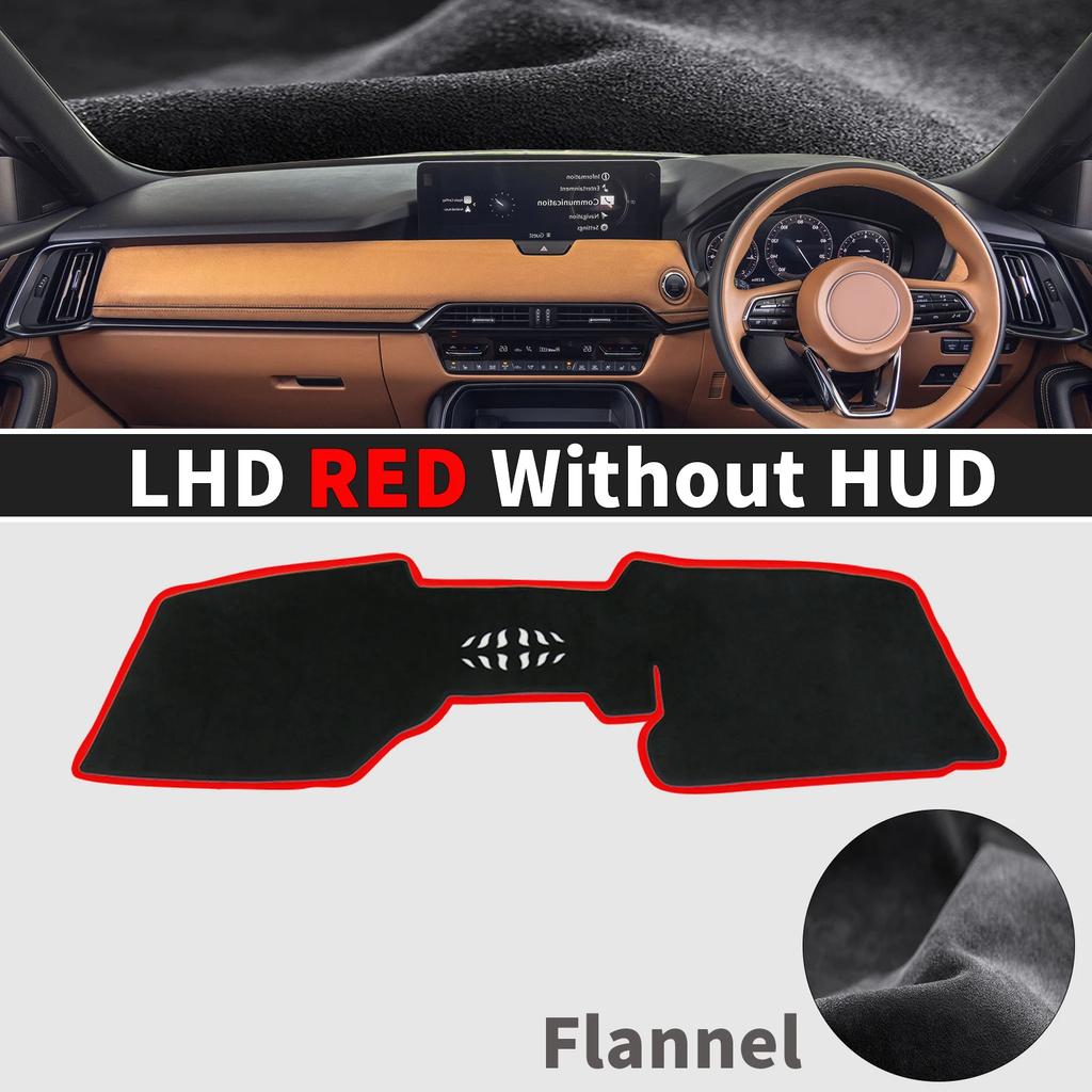 Car Dashboard Cover Pad Dashmat Dash Mat for Mazda CX-90 CX90 2023 2024 2025 2026 Anti-Slip Sunshade Protective Carpet