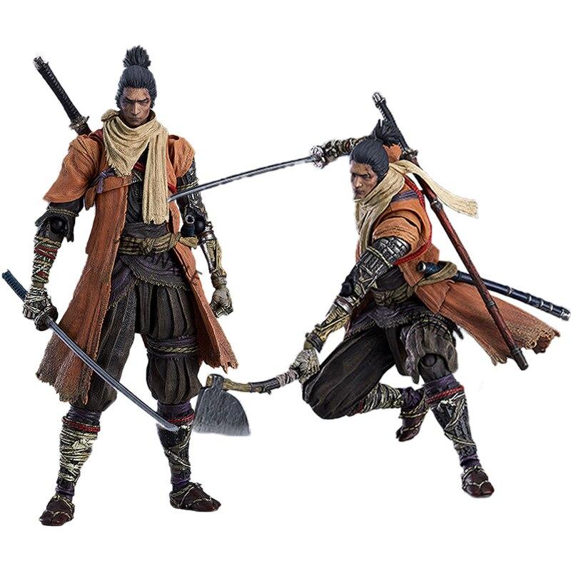 15см Фигма Секиро :Shadows Die Twice Аниме Фигурка Sekiro Dx Фигурка Sekiro Фигурка Коллекция Модель Кукла Игрушка в Подарок