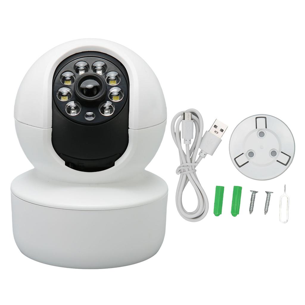 Smart Security Camera 1080P Wireless Connection Two Way Audio Remote Monitor Motion Detection