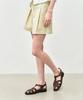 BASIKA Daily Double-Pleated Cotton Shorts (Beige)