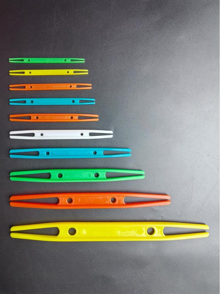 Двусторонний пластиковый челнок для плетения сетей, ремонта рыболовных сетей и многоцелевой инструмент для намотки лески