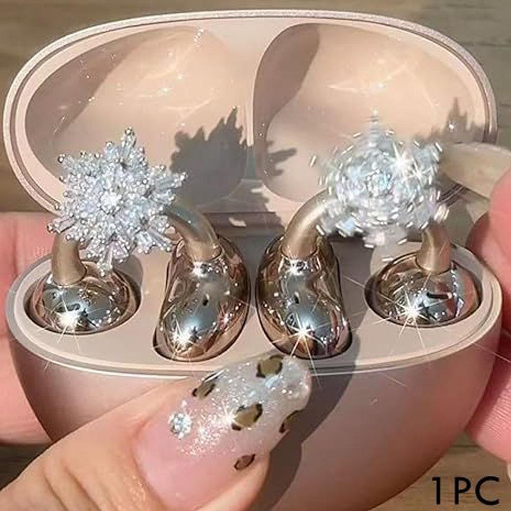 Новые вращающиеся наушники, диаметр пряжки, сделай сам, циркониевый зажим для украшения наушников, декоративные съемные аксессуары для наушников