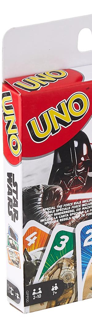 UNO Star Wars Rule Card with Wild Ages 7 and Up GPP00 [Special Force]