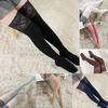 Women Lace Trim Thigh High Over The Knee Socks Long Cotton Warm Stockings