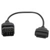 12-контактный 16-контактный соединительный кабель OBD2 Адаптер OBDII Автомобильные аксессуары