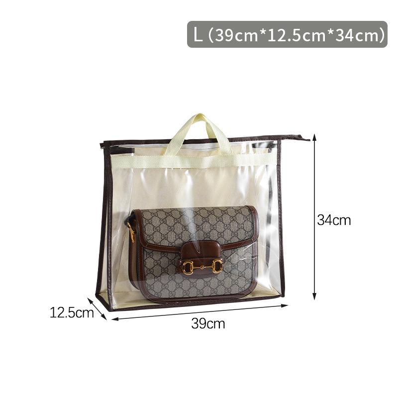 Large Capacity Moisture-Proof Hanging Storage Bag with PVC Window and Dust Cover