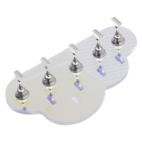 Подставка для ногтей, прочный, длительный срок службы, держатель для практики маникюра Aurora Fantasy для практики и демонстрации маникюра