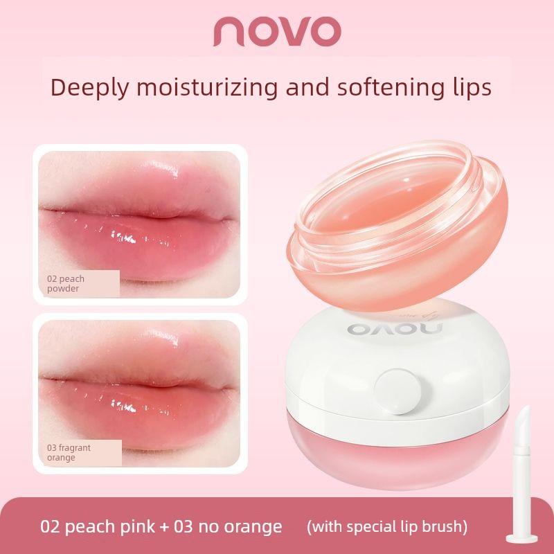 Novo Lip Mask for Women, Moisturizing, Hydrating, Anti-Dryness, Exfoliating, Reducing Lip Lines, Lip Balm for Men, Lip Care Cream