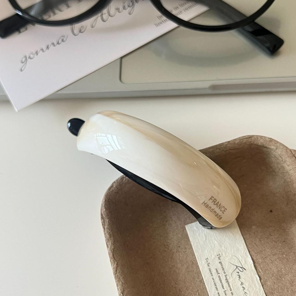 Ацетатная заколка-банан, заколка-твист, корейская новая заколка для хвостика, простая большая нескользящая заколка для волос, головной убор, аксессуары для волос для девочек и женщин