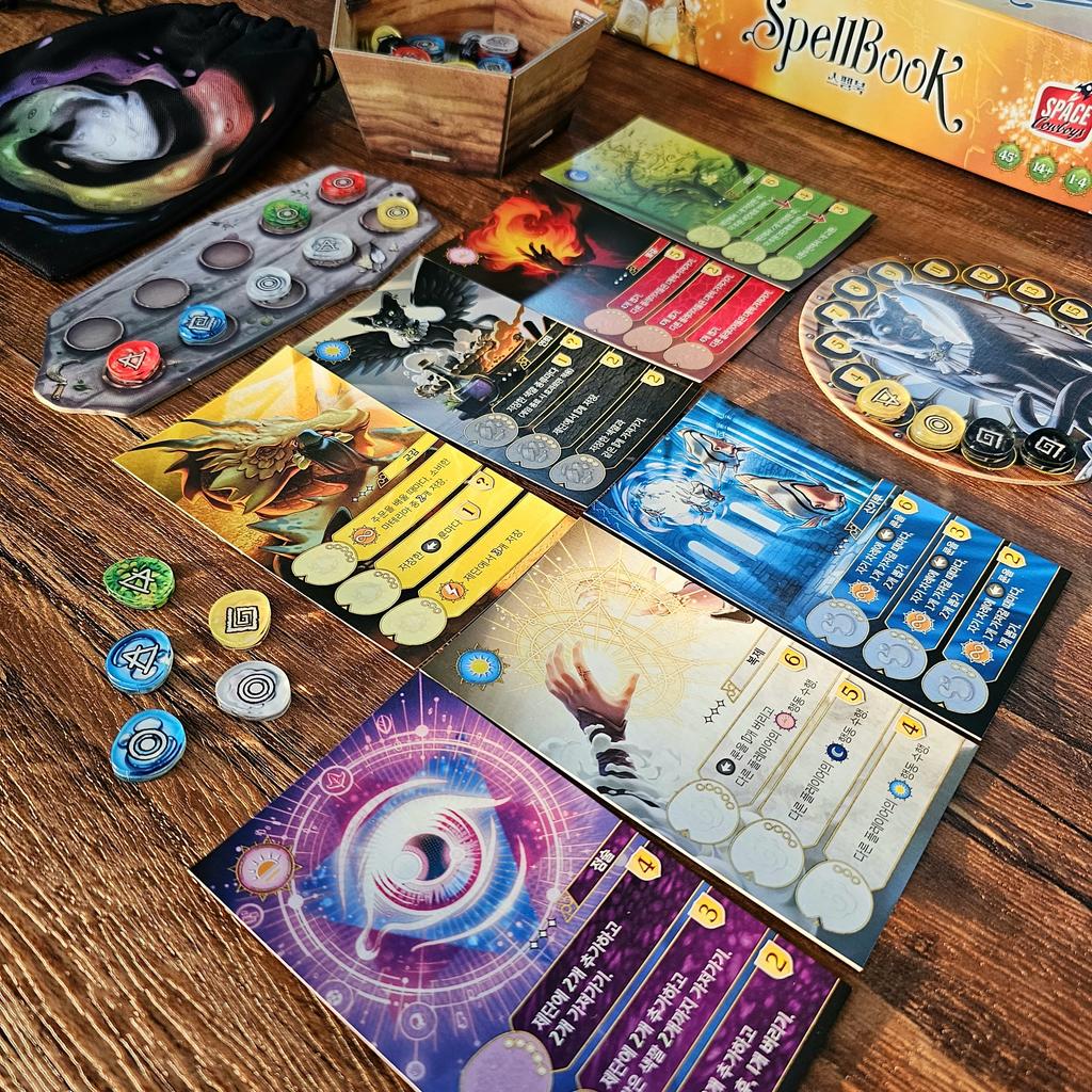 Настольная игра "Книга заклинаний": Построение колоды Управление ресурсами