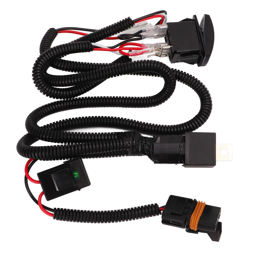 12В 24В 40А Комплект реле и жгута проводов для клаксона Катушка из чистой меди Огнестойкий для автомобиля грузовика Улитки