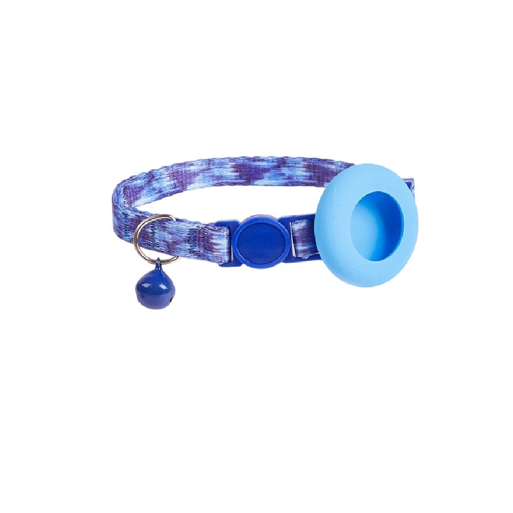 Регулируемый Милый Защитный Чехол для Трекера Ошейник для Кошки Защитный Чехол для GPS-трекера Цветной Шейный Ошейник для Домашнего Питомца Кошки для Позиционирования для Airtag Ошейник для Питомца