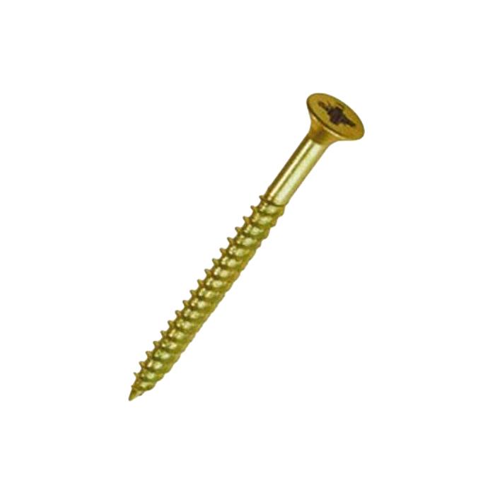 Securit Flat Wood Screws (Pack of 10)