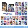 30pc Animation Laser Cards, Double-sided Small Card, Genshin Impact Peripheral Flash Card, Ins Cartoon, Anime Photo Card, Decoration Card