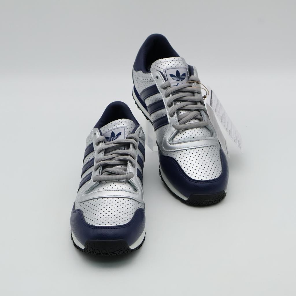 JR1614 adidas Originals Galaxy OG Серебристый Металлик Ночной Индиго Цвет Небеленого Хлопка (Мужской)
